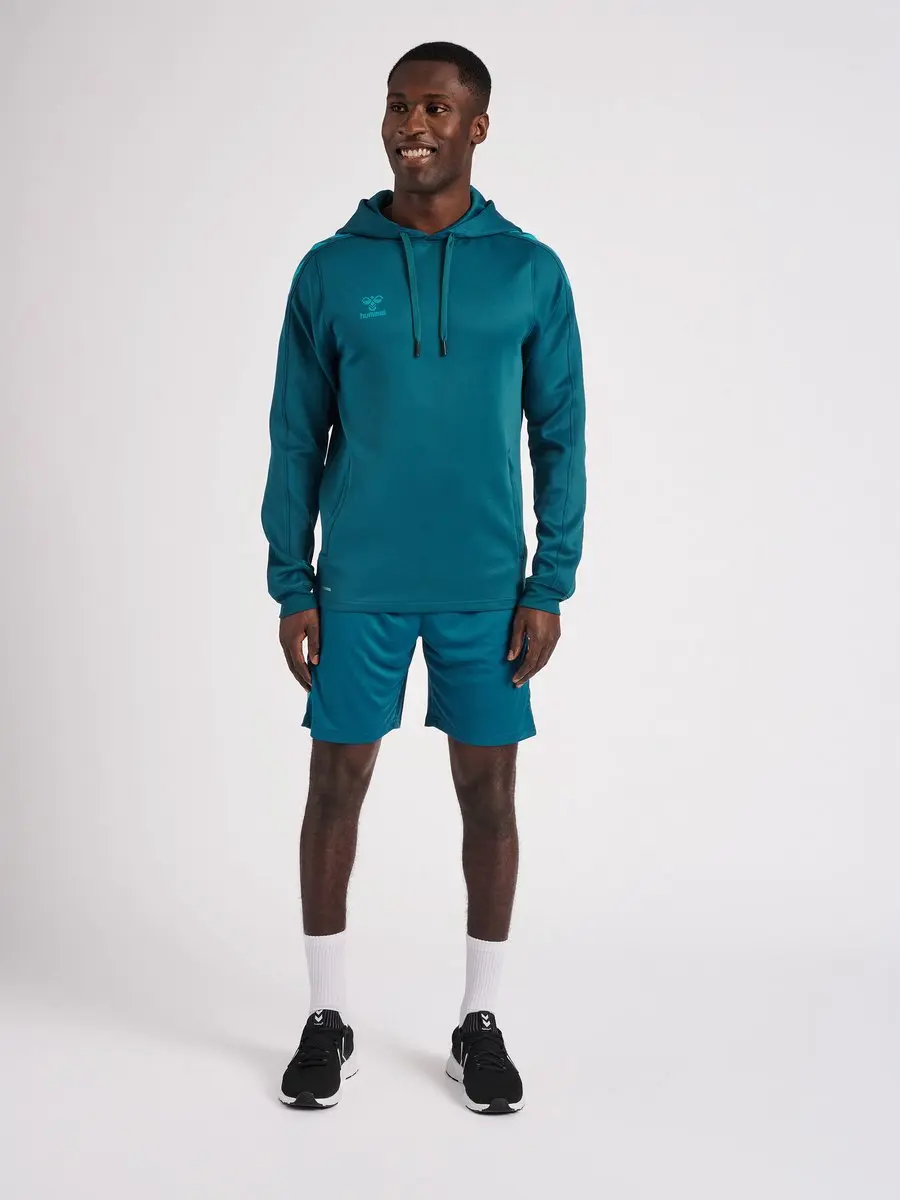 Hummel Core XK Poly Sweat Hoodie Heren - Blauw