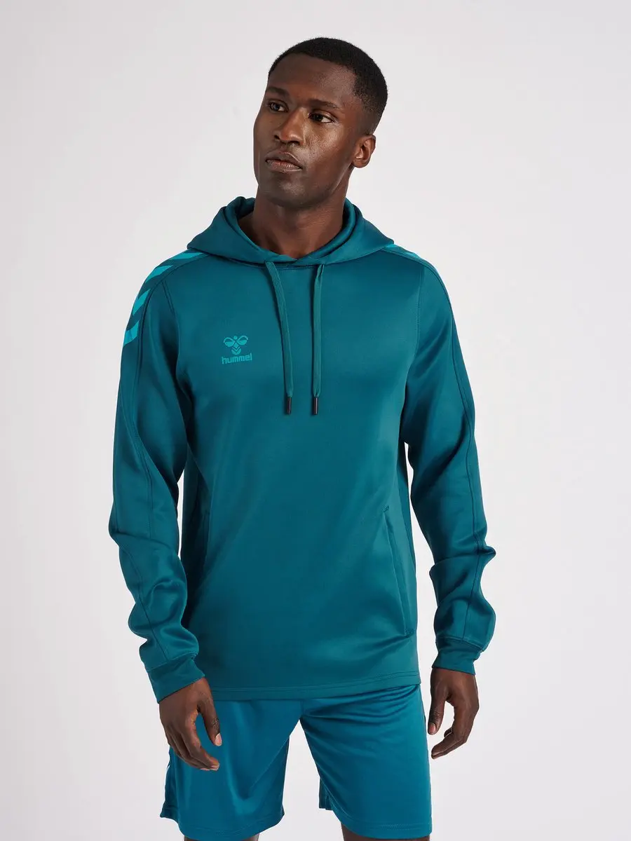 Hummel Core XK Poly Sweat Hoodie Heren - Blauw