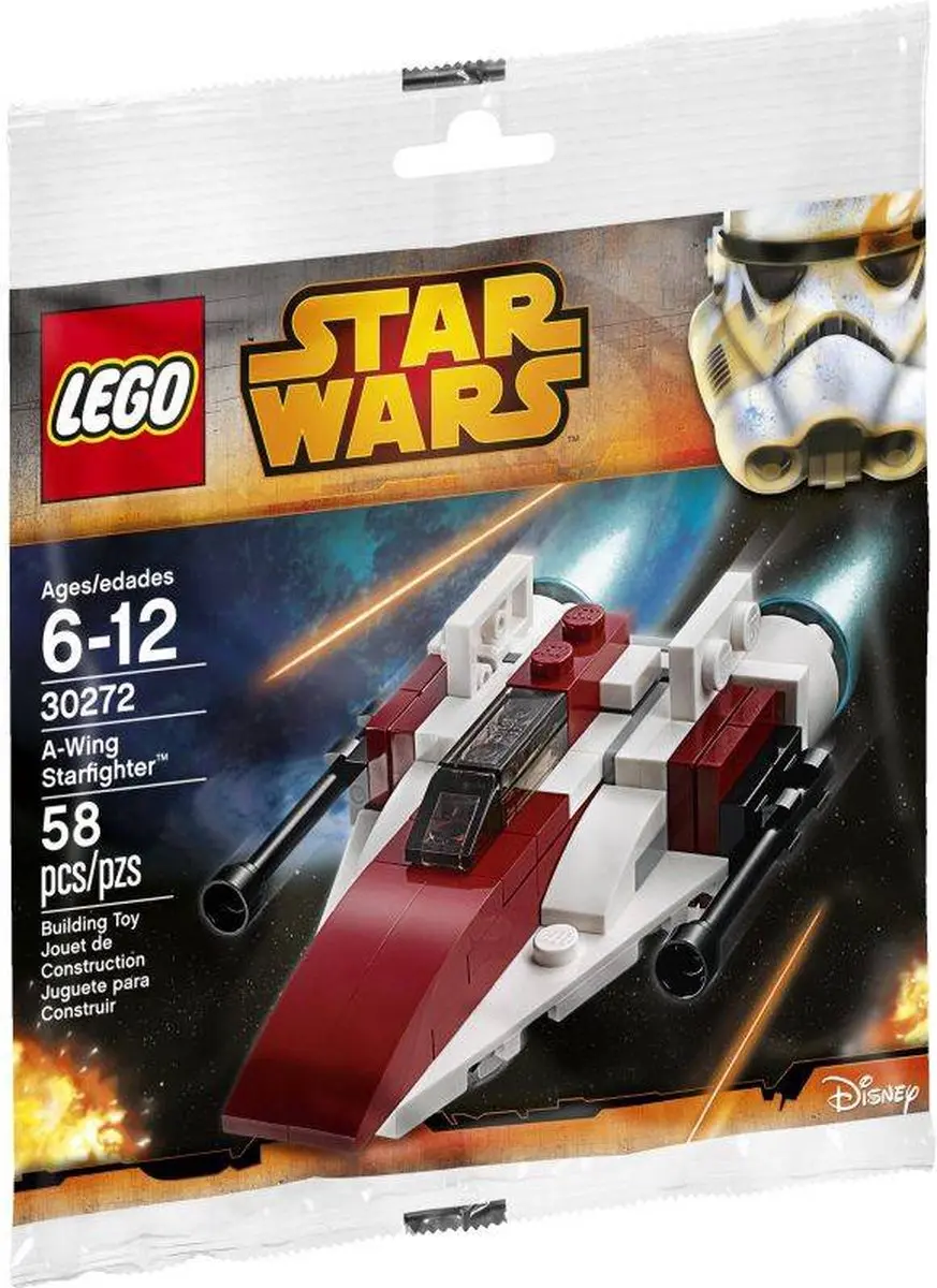 LEGO Star Wars A-Wing Starfighter 58 Stukken