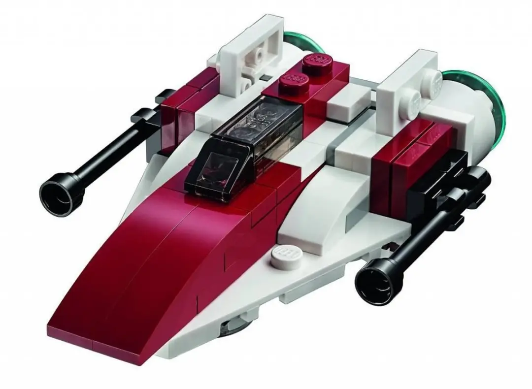 LEGO Star Wars A-Wing Starfighter 58 Stukken - Grijs