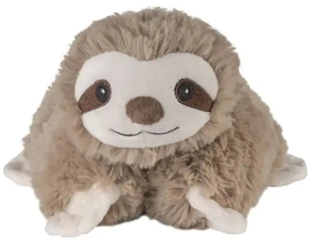 Warmies Luiaard Knuffel - Blauw