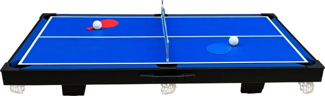 Cougar 3-in-1 Mini Speeltafel - Zwart-Blauw - 14-delig