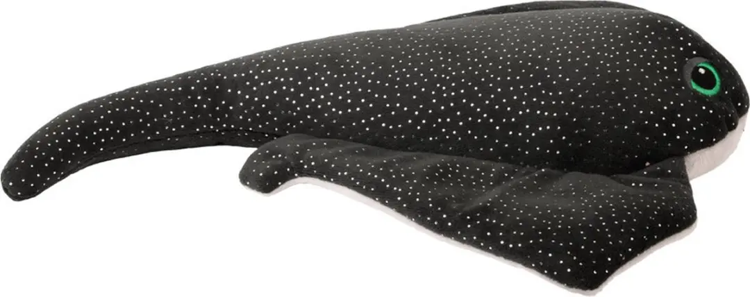 Warmies Rog Magnetronknuffel - 25 cm - Zwart