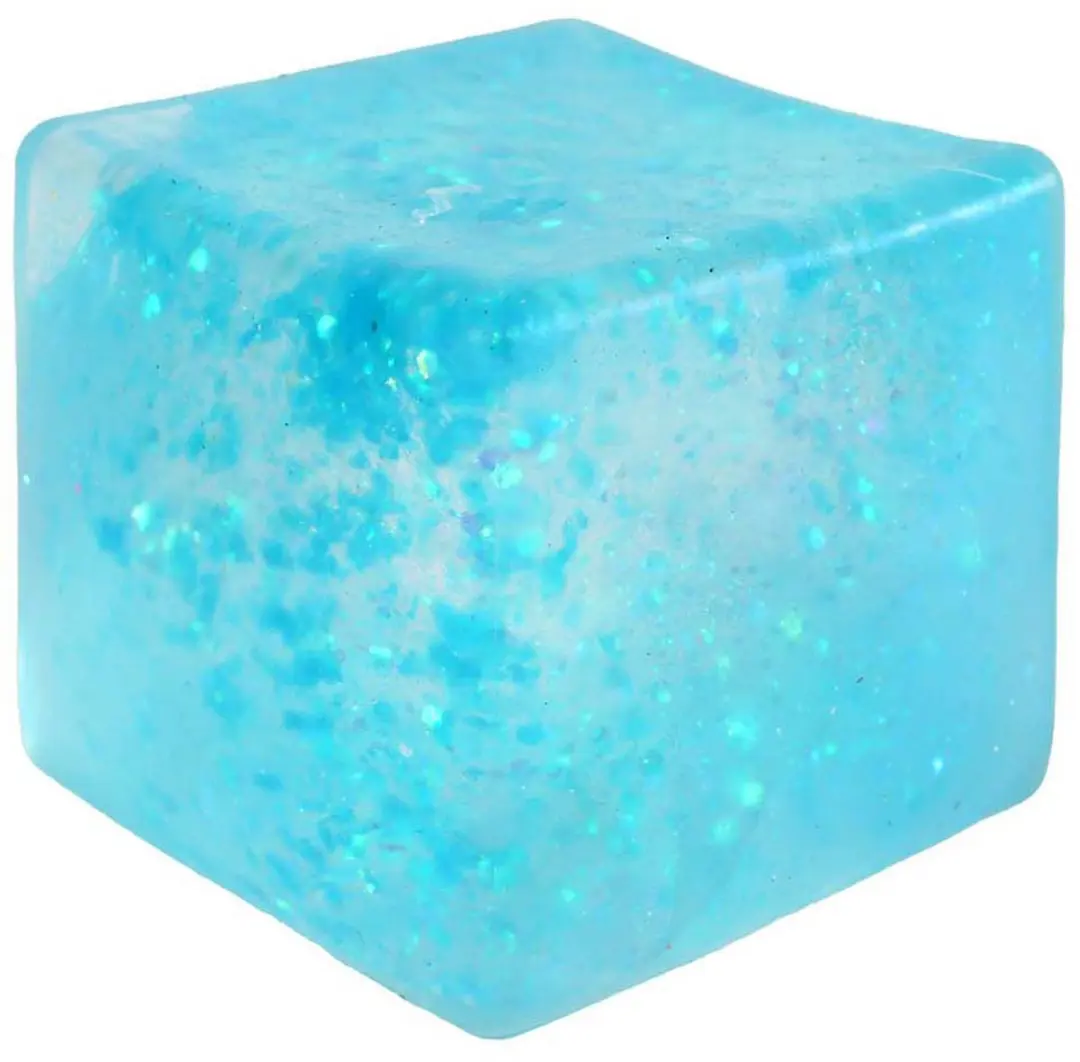 Van Manen Squeeze Mega Sugar Kubus 7x7cm - Meerkleurig