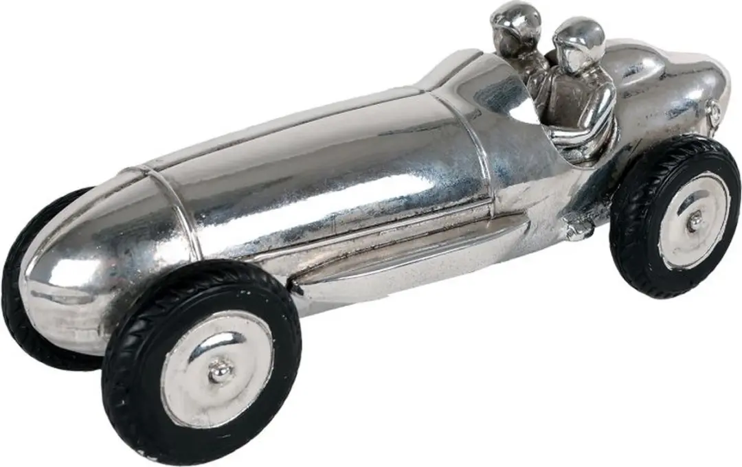 Van Manen Race Car Sculptuur Polystone