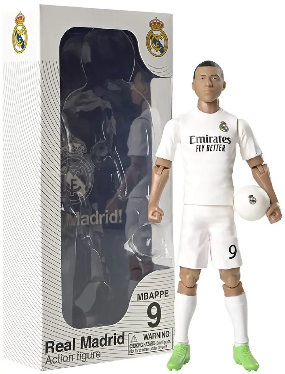 Van der Meulen Real Madrid Mbappé Speelgoedfiguur 20cm