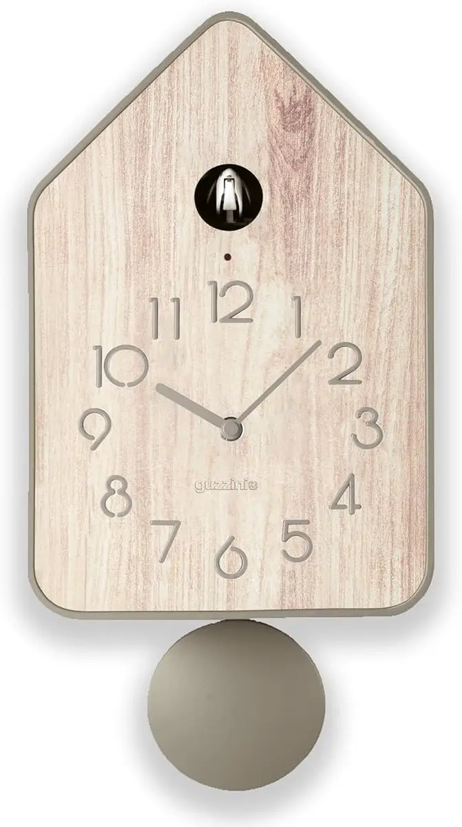 Guzzini Wandklok - Wit - 9,8x37cm
