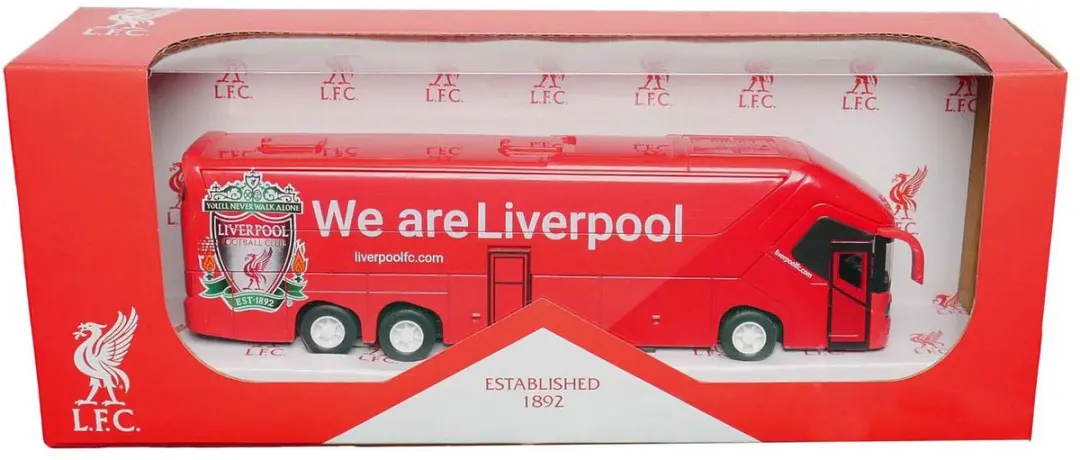 Van der Meulen Liverpool FC Team Bus - Rood