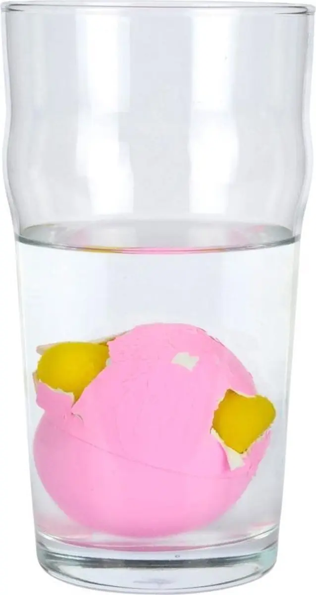 Van Manen Magisch Ei Hatching Egg Junior 6cm Roze