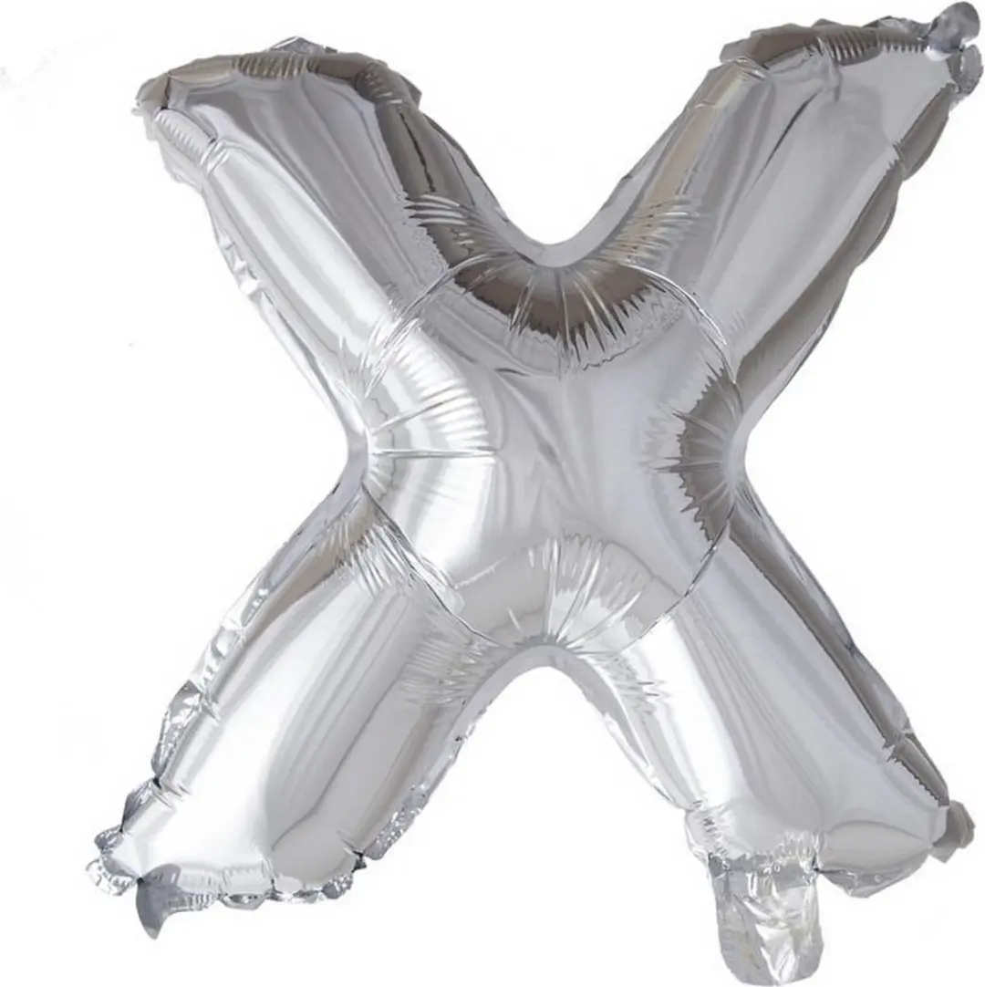 Espa Folie Ballon Letter Zilver 41cm