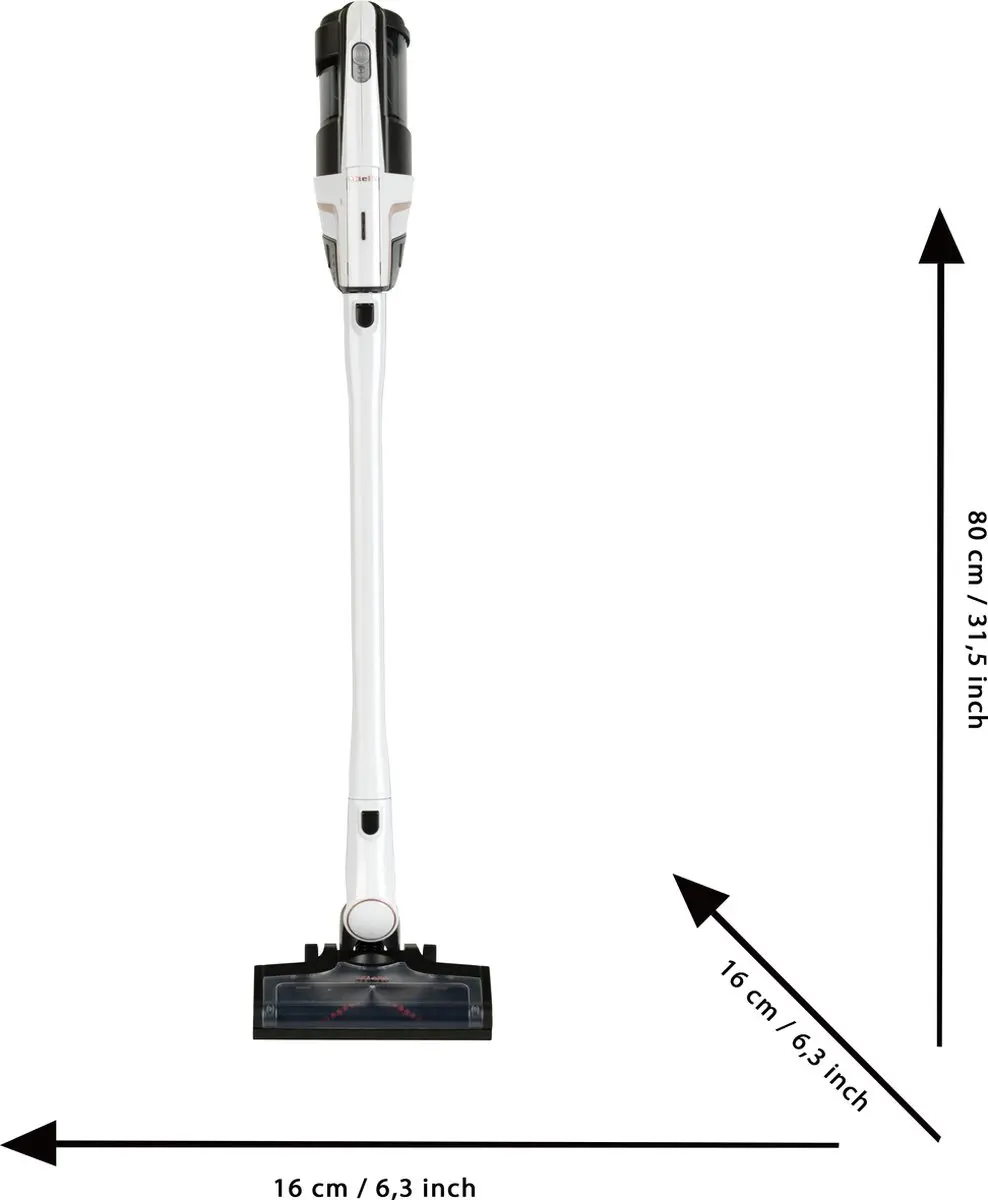 Klein Toys Miele Triflex Stofzuiger - Zwart/Wit