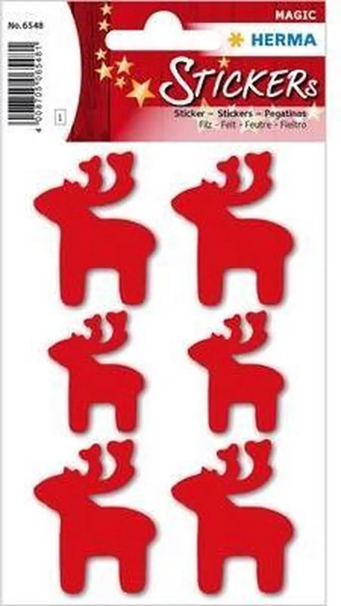 Herma Magic Eland Stickers Rood
