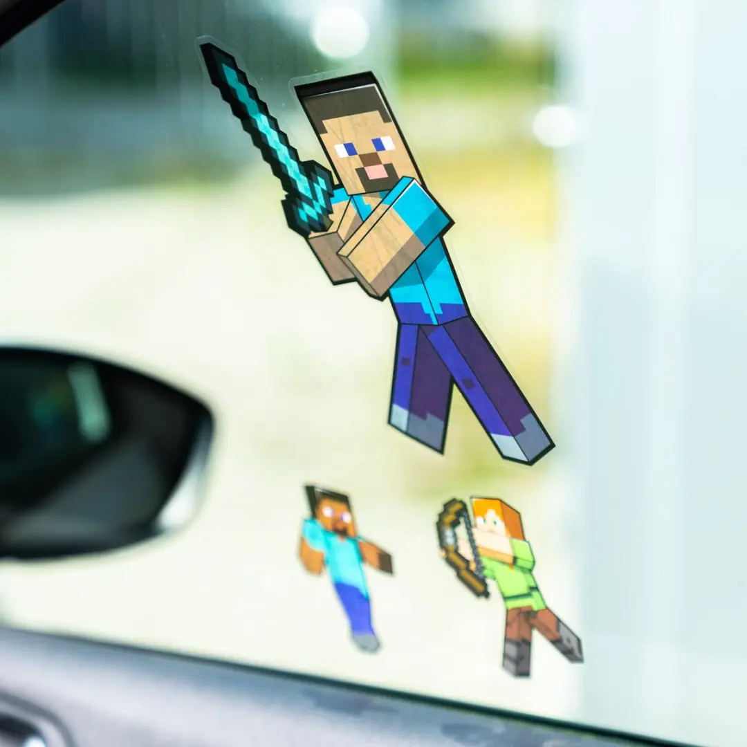 Paladone Minecraft Raamstickers