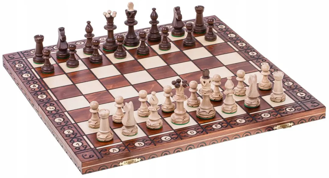 Square Enix Houten Schaken Senator Lux - 41x41cm