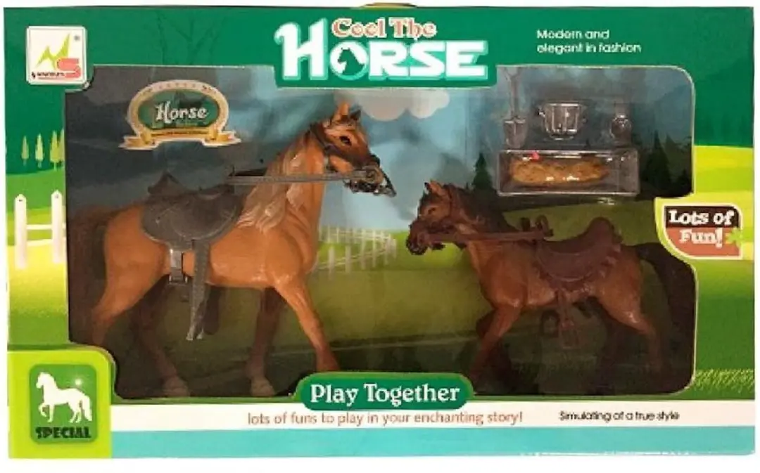 Van der Meulen Horse Paard met Veulen 2006186 - Multikleur