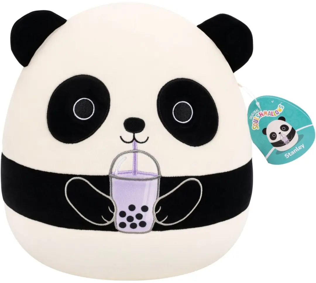 Squishmallows Stanley Panda Medium Plush