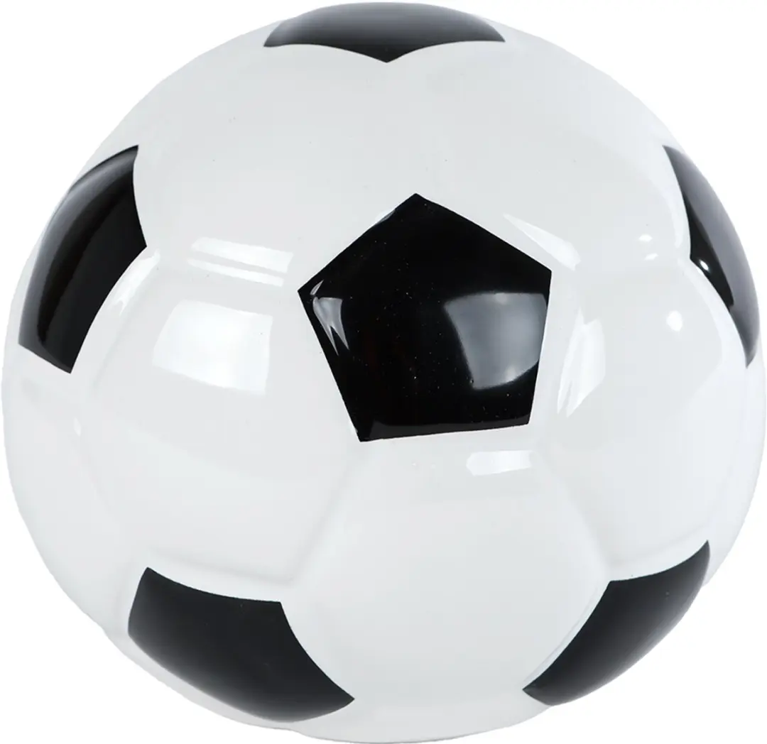 Van Manen Voetbal Spaarpot Aardewerk 12x12x10cm