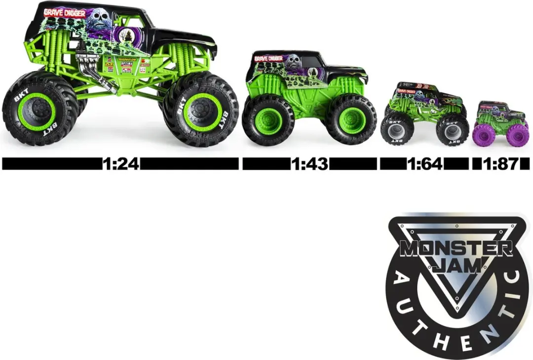 Spin Master Batman Monster Jam 1:24 Metalen Verzamelvoertuig - Zwart