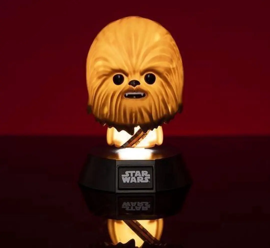 Paladone Star Wars Chewbacca Icon Light - Bruin/Zwart