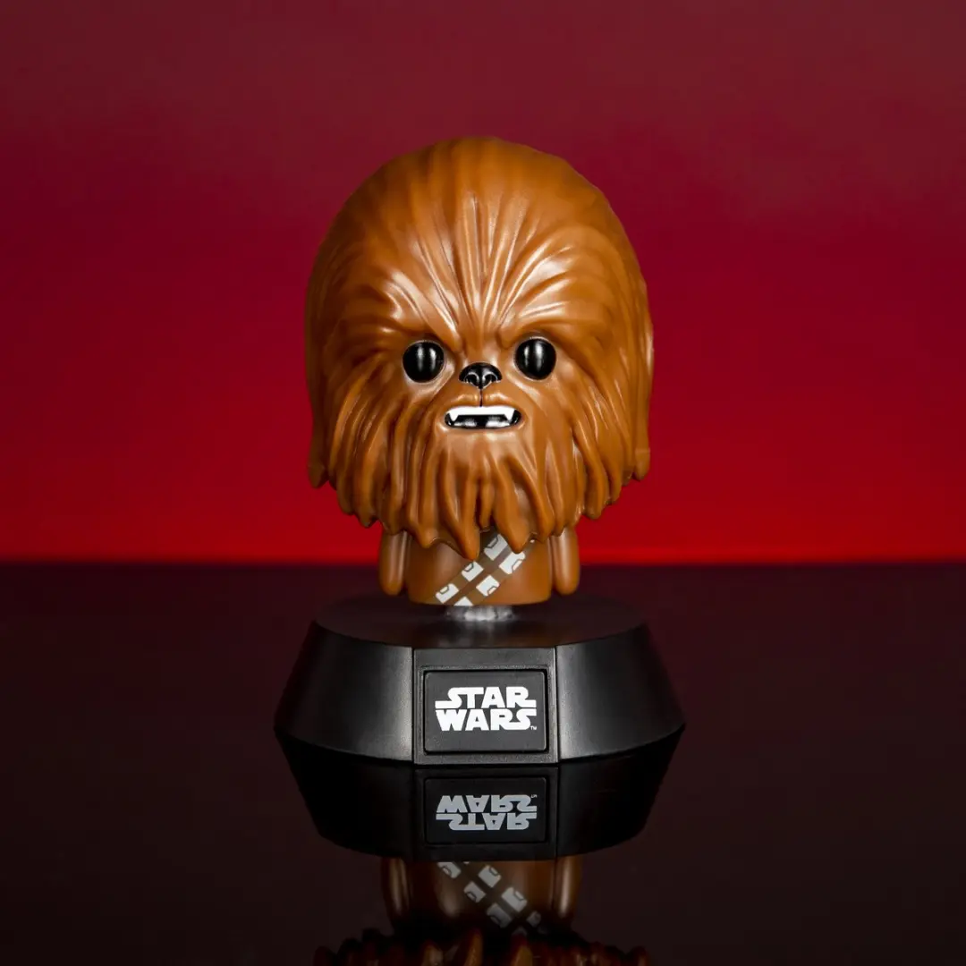 Paladone Star Wars Chewbacca Icon Light - Bruin/Zwart