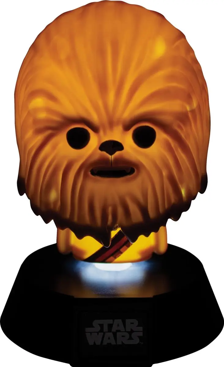 Paladone Star Wars Chewbacca Icon Light - Bruin/Zwart
