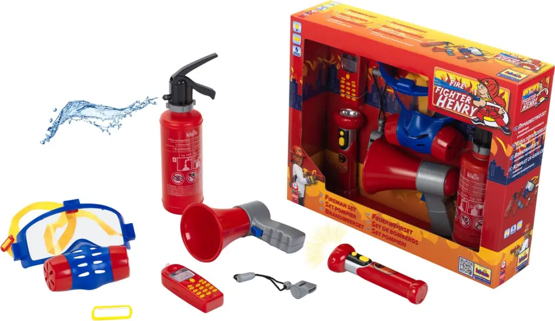 Klein Toys 7-delige Brandweerset