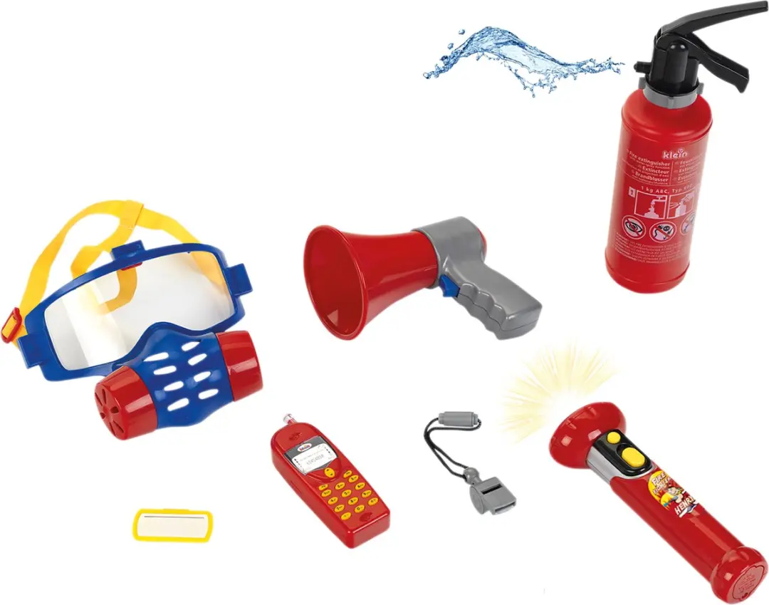 Klein Toys 7-delige Brandweerset - Multicolor
