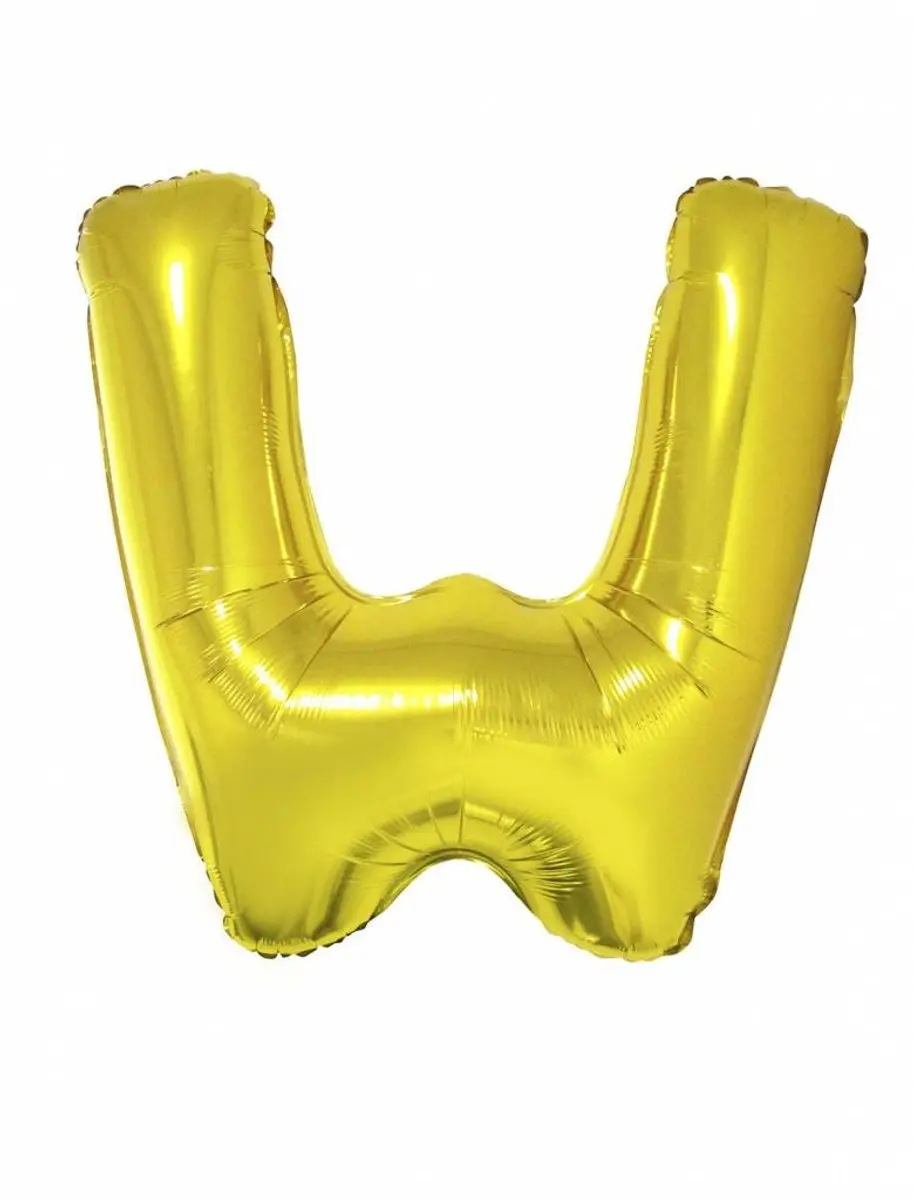ESPA Goudkleurige Aluminium Letter Ballon W