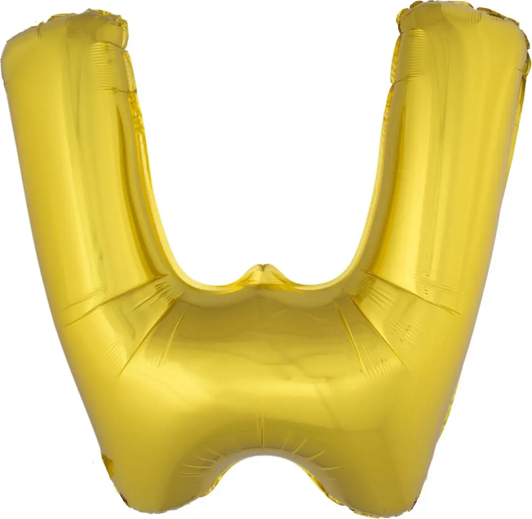 ESPA Goudkleurige Aluminium Letter Ballon W