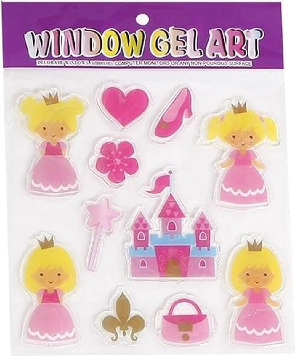 Van Manen Raamstickers Prinsessen