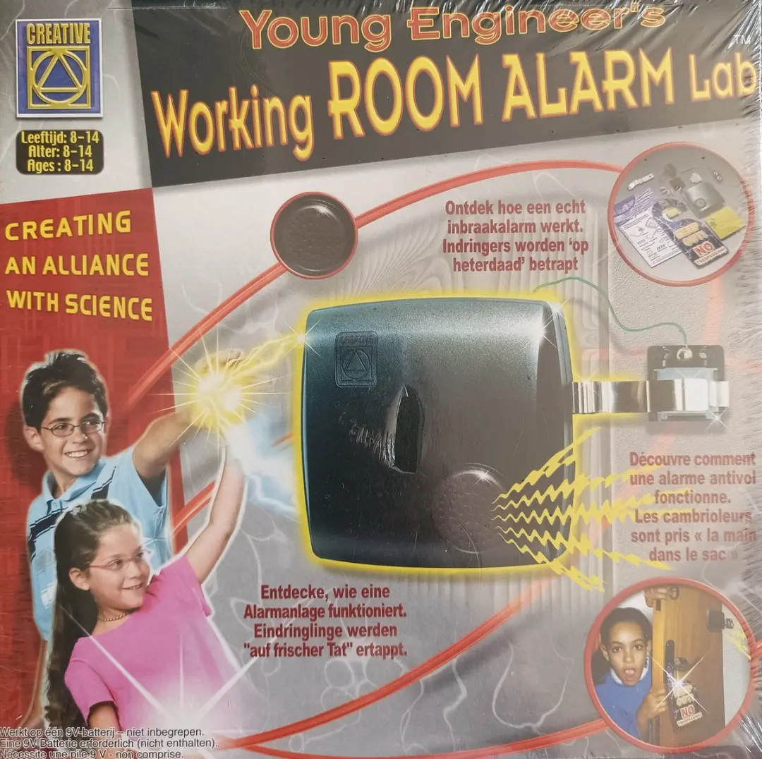 Creative Young Engineer's Room Alarm 5458
