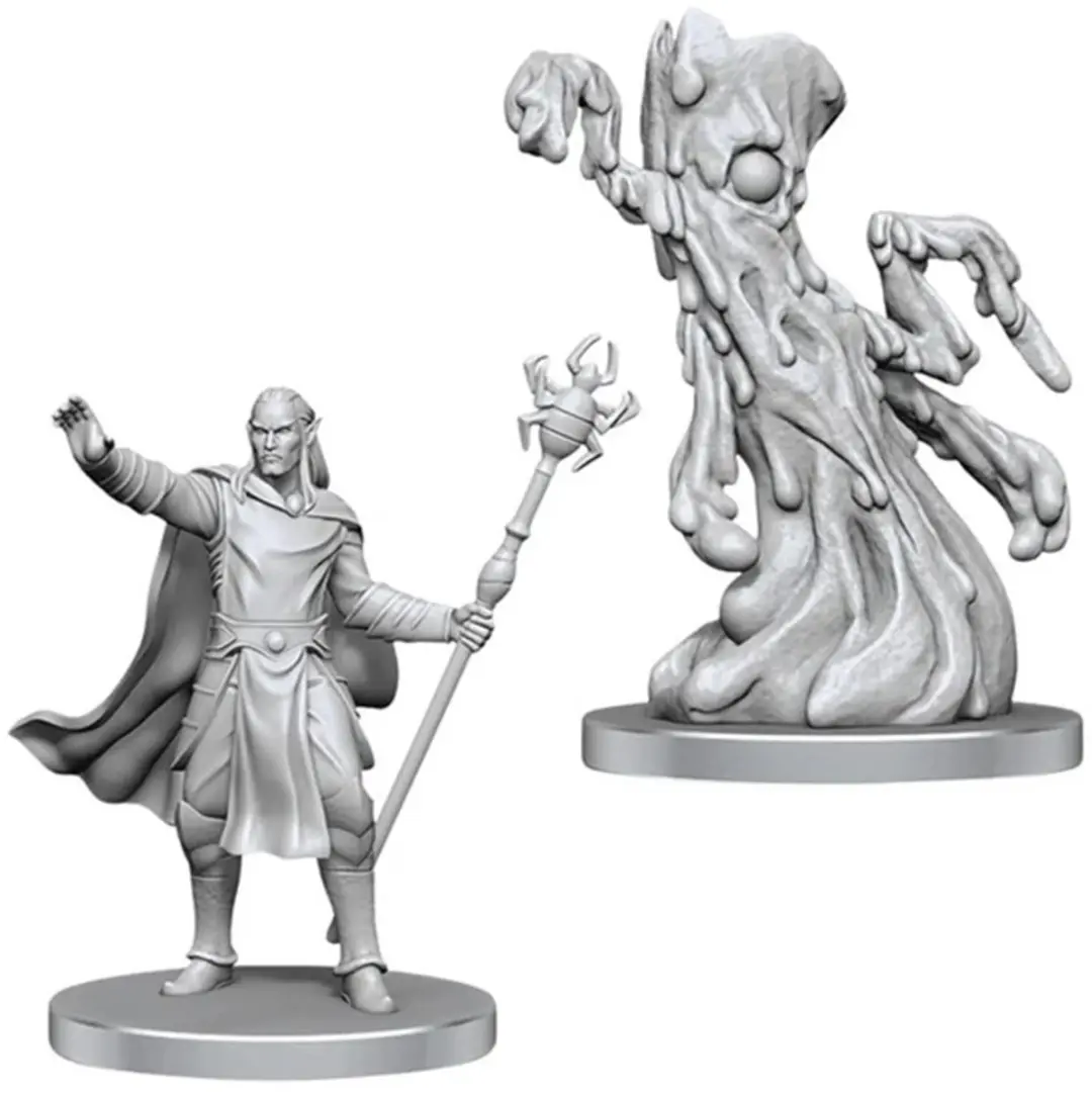 Wizkids D&D Nolzur's Marvelous Miniatures Drow Mage & Yochlol