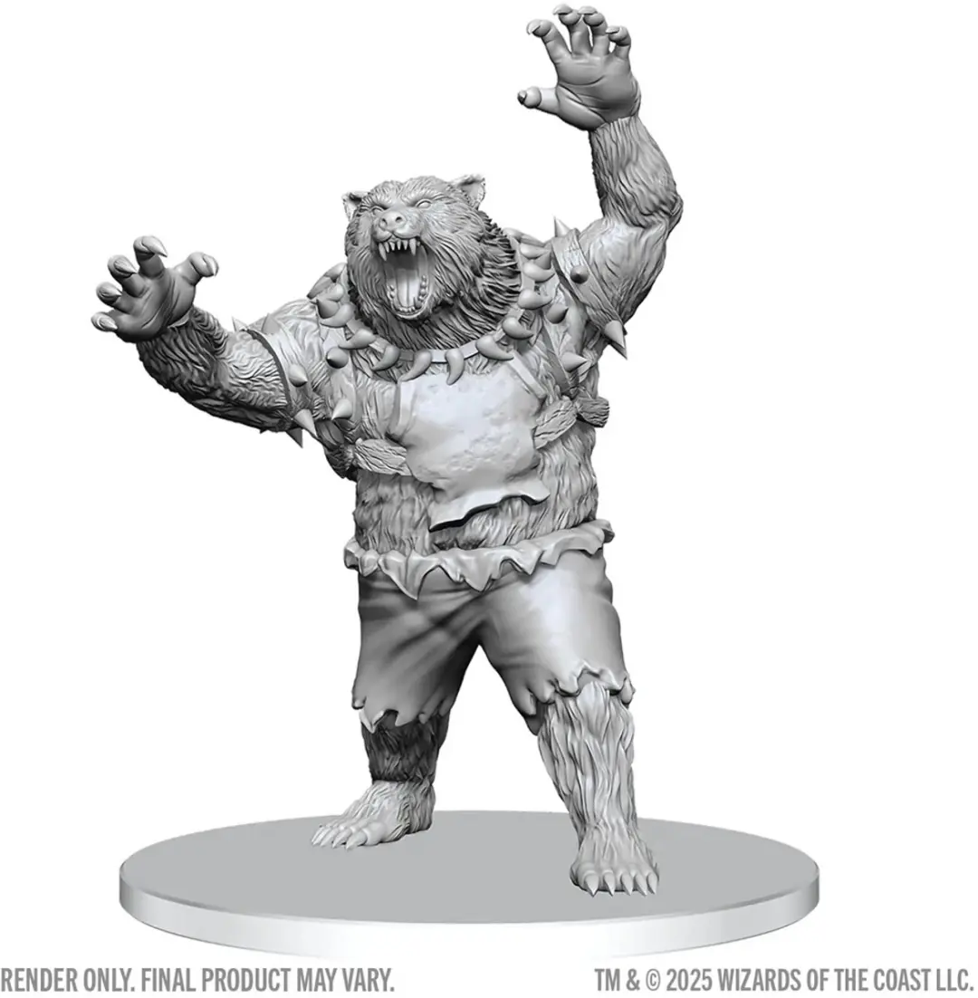 Wizkids D&D Nolzur's Marvelous Miniatures Werebear