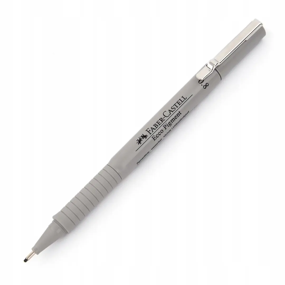 Faber-Castell Ecco Pigment Fineliner 0,8mm - Zwart