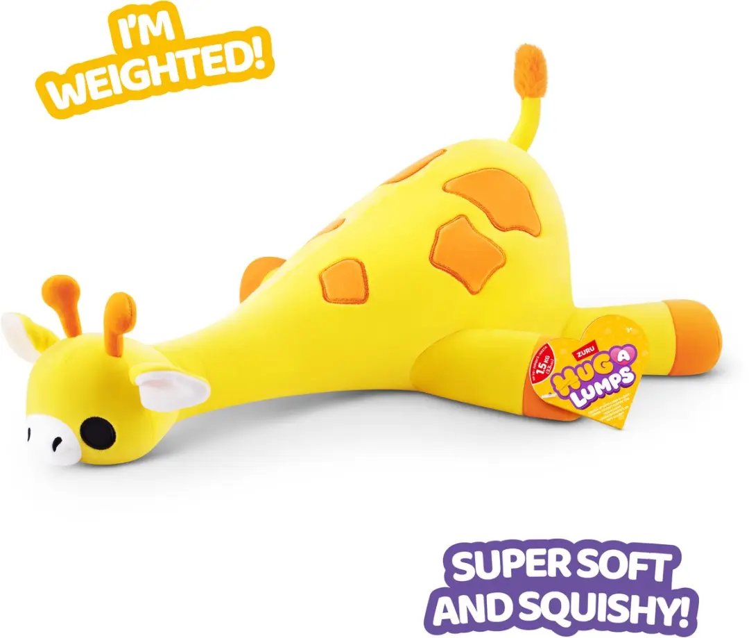 Zuru Pluche Knuffel Giraffe Medium Verzwaard Speelgoed