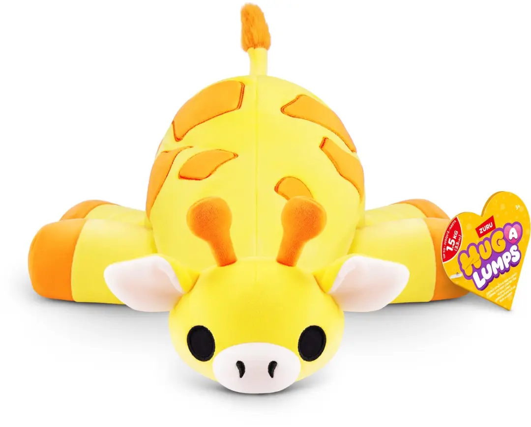 Zuru Pluche Knuffel Giraffe Medium Verzwaard Speelgoed - Meerkleurig