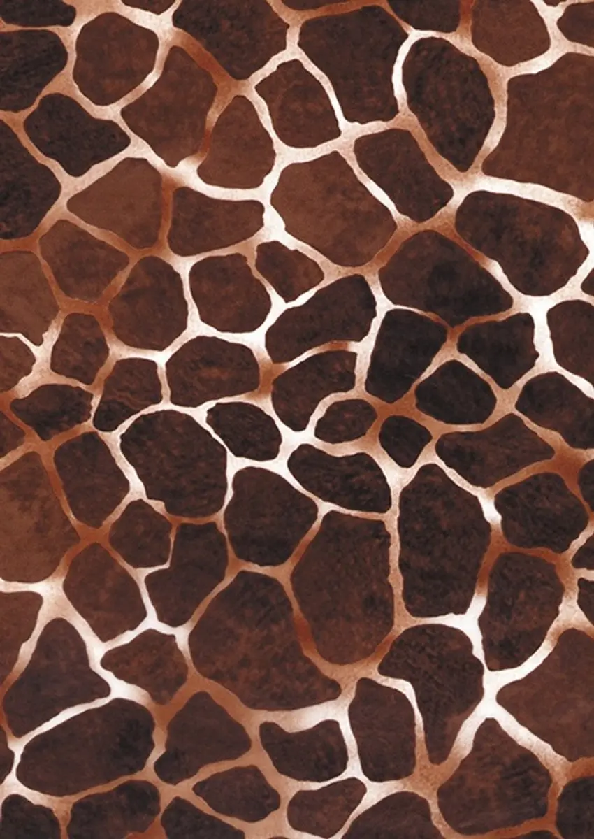 Decopatch Papier Giraffeprint - 2 Kleuren - 1 Stuk