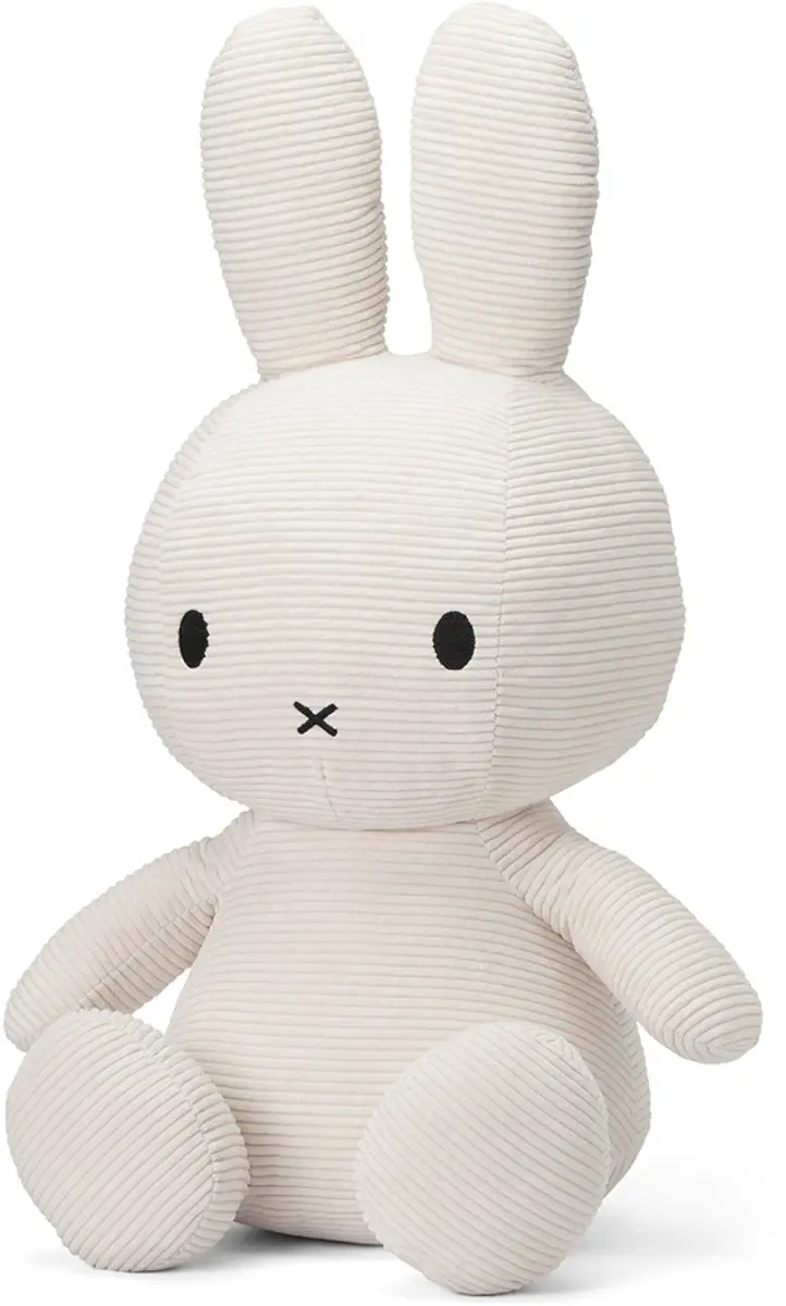 International Bon Ton Toys Nijntje Corduroy Pop 70cm - Offwhite