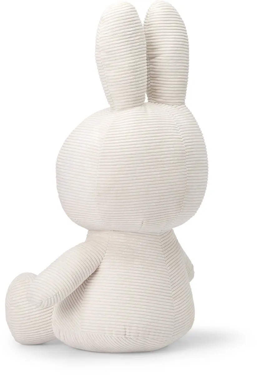 International Bon Ton Toys Nijntje Corduroy Pop 70cm - Offwhite