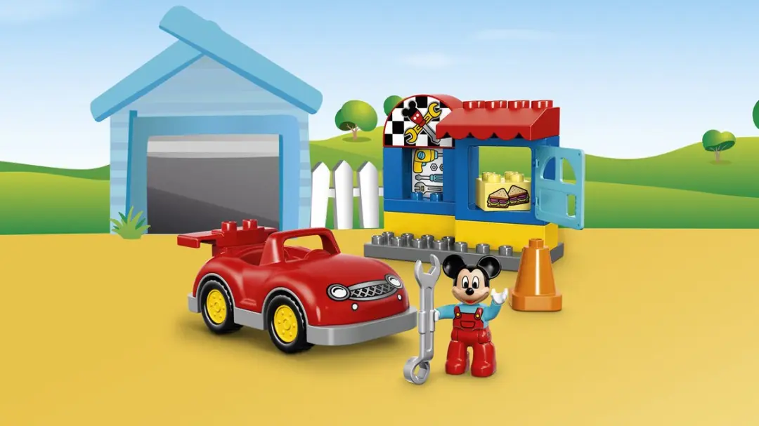 LEGO DUPLO Mickey's Werkplaats 10829 - 18 Stukken