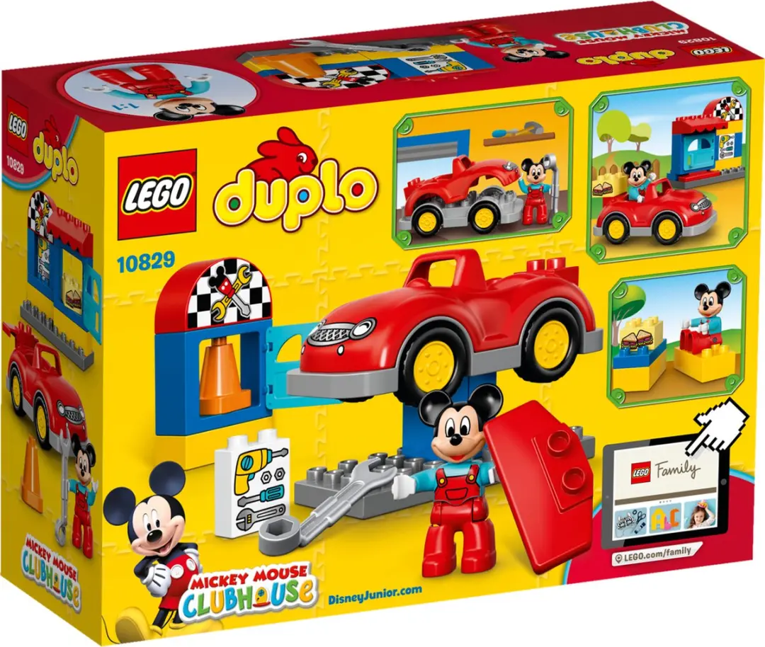 LEGO DUPLO Mickey's Werkplaats 10829 - 18 Stukken