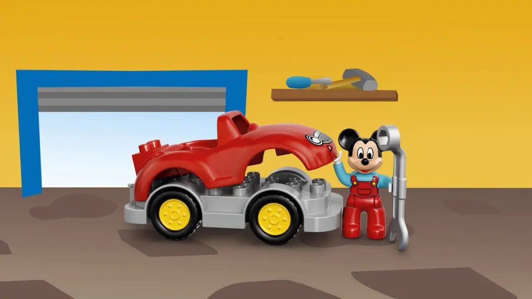 LEGO DUPLO Mickey's Werkplaats 10829 - 18 Stukken