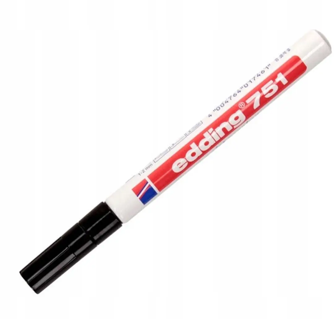 edding Oliebasis Marker Zwart 1-2mm