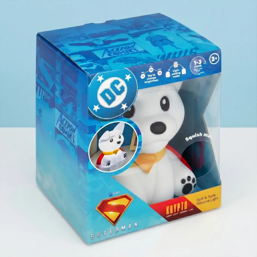 Paladone Superman Krypto Siliconen Lampje PP14839SMT - Multi
