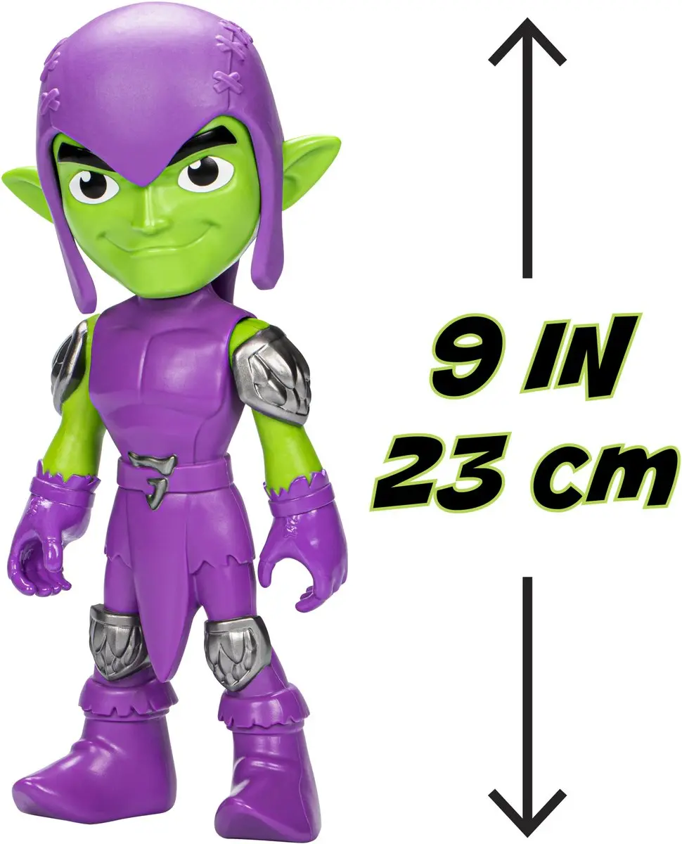 Marvel Spidey and His Amazing Friends Green Goblin Actiefiguur 23cm - Groen