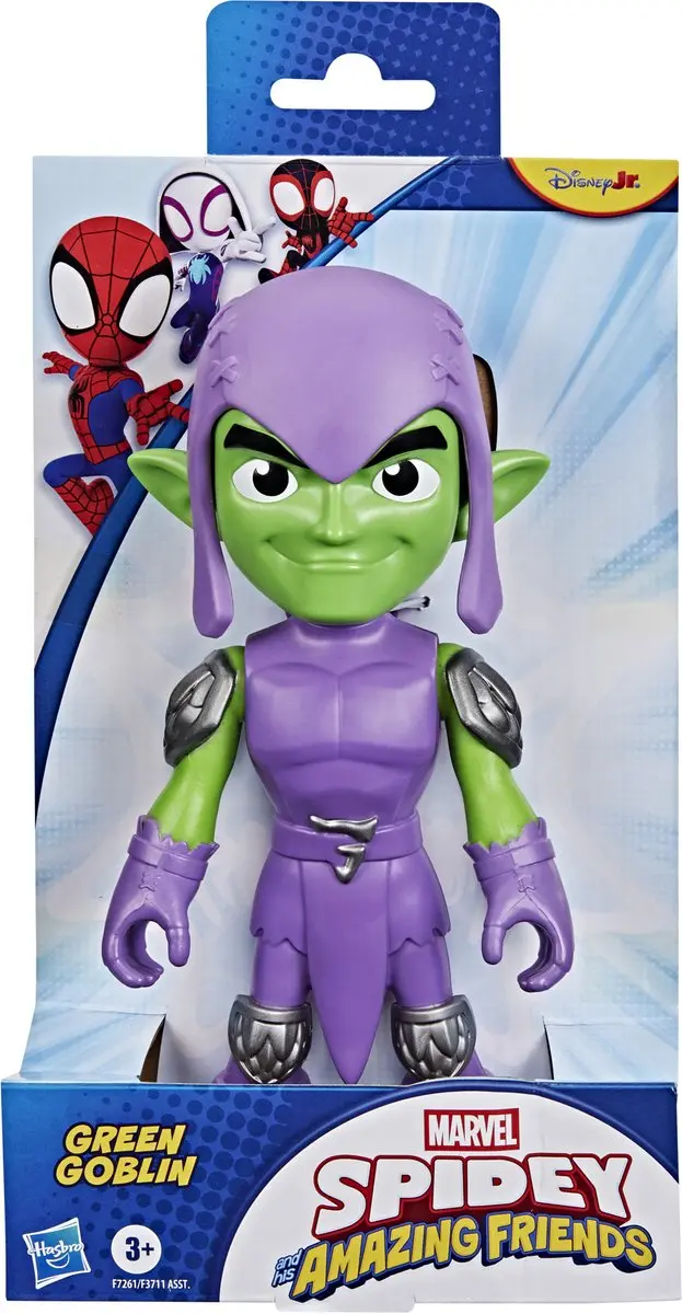 Marvel Spidey and His Amazing Friends Green Goblin Actiefiguur 23cm - Groen