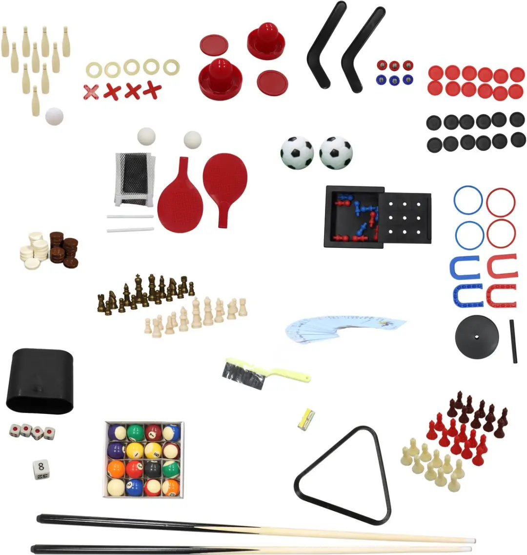 Cougar 16-in-1 Speeltafel - 16 Spellen - Zwart