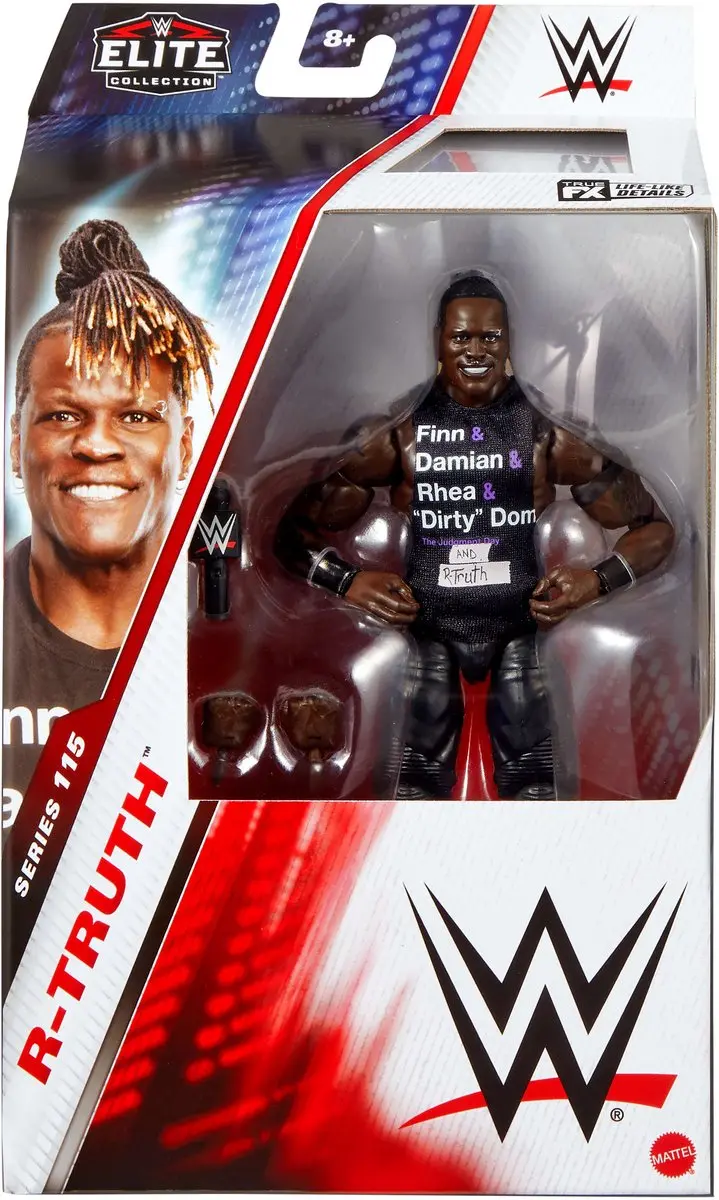 Mattel WWE Elite Collectie R-Truth Actiefiguur JCJ01 - Meerkleurig