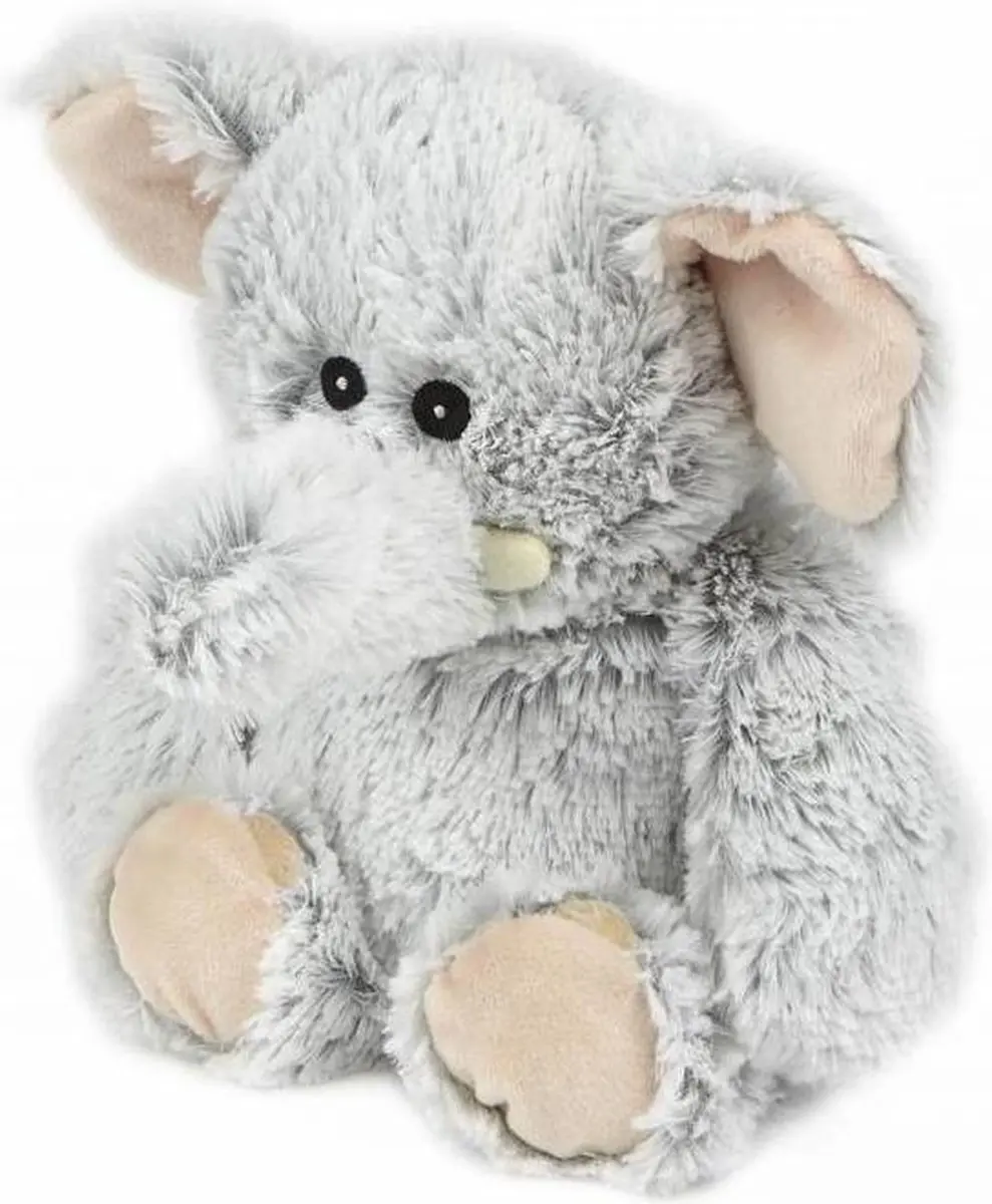 Warmies Olifant Magnetronknuffel - Grijs