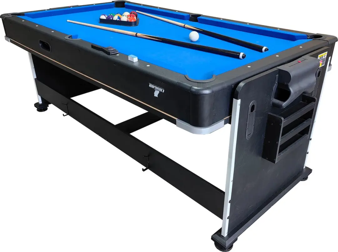 Cougar 4-in-1 Multi Speeltafel - 17-delig - Zwart
